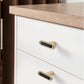 Two-Tone Cabinet Pulls and Drawer Handles for Wardrobes