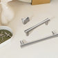 Modern Beveled Cabinet Handles and Knobs, Zinc Alloy