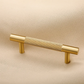 Knurled Round Bar Cabinet Handles and Knobs