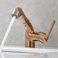 Simple Pull-out Single Hole Bathroom Faucet