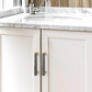 Modern Two-Tone Zinc Alloy Cabinet Pulls and T-Bar Knobs