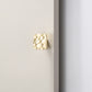 Hammered Honeycomb Cabinet Handles and Knobs