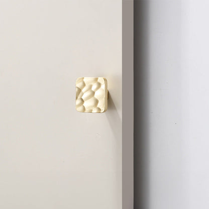 Hammered Honeycomb Cabinet Handles and Knobs