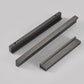 Grey Square Bar Cabinet Pulls, Solid Brass Drawer Handles