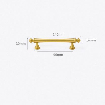 Traditional Brass Cabinet Pulls and T-Knobs