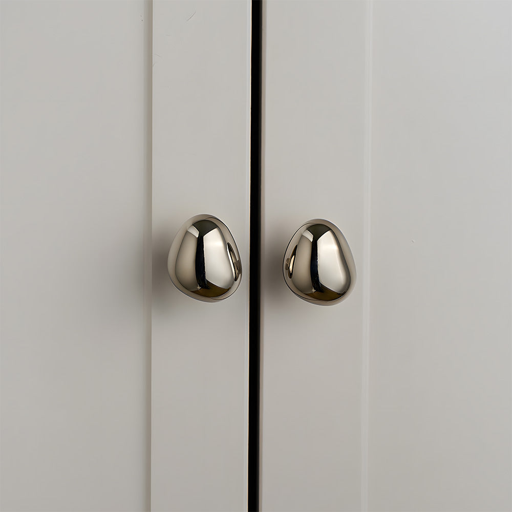 Organic Pebble Mushroom Cabinet Knobs