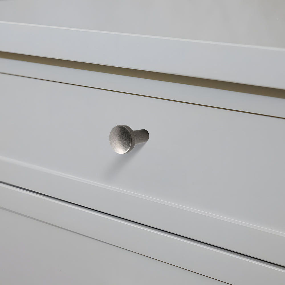 Vintage Slim Curved Cabinet Pulls and Knobs for Dressers