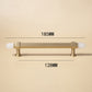 Faceted Crystal Cabinet Pulls and Knobs, Brass / Copper Finish