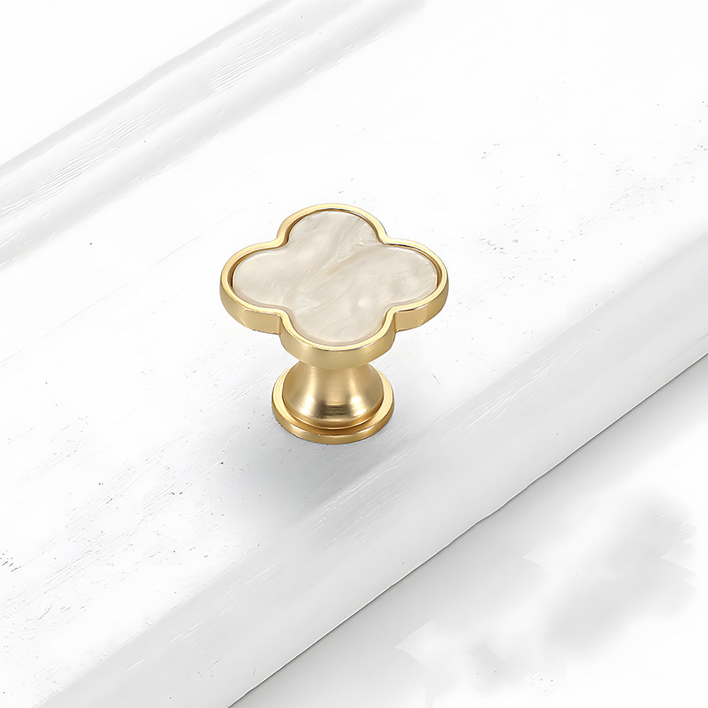 Colored Inset Cabinet Knobs for Wardrobes and Drawers