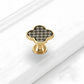 Colored Inset Cabinet Knobs for Wardrobes and Drawers