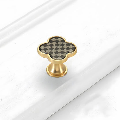 Colored Inset Cabinet Knobs for Wardrobes and Drawers
