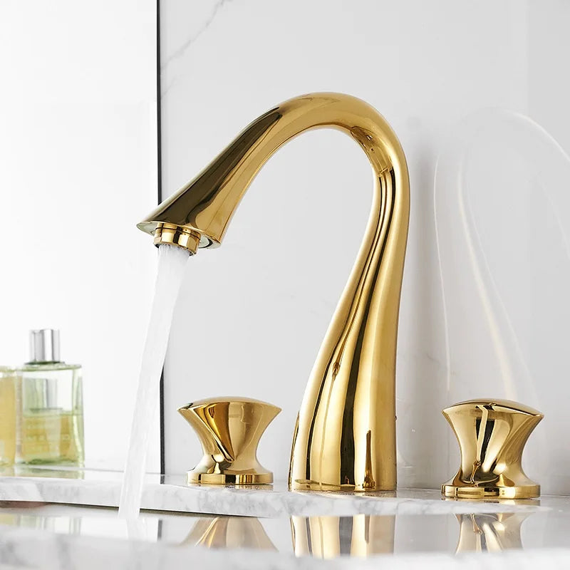 A balanced setup for bathroom sinks