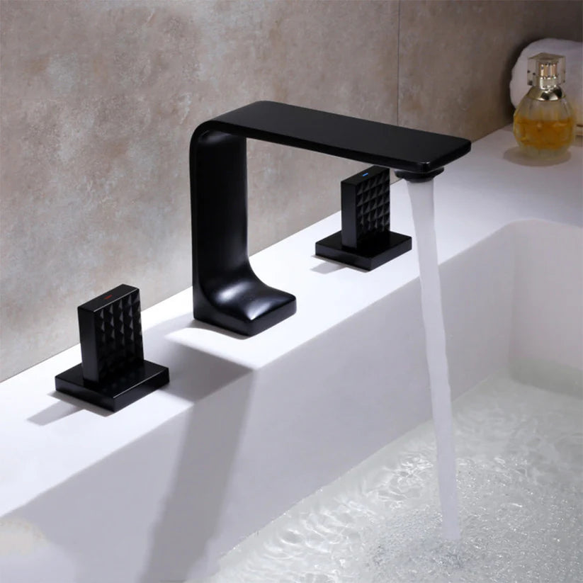A wide, smooth stream for the basin
