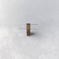 Acrylic Round Bar Drawer Pulls and Cabinet Handles with Brass