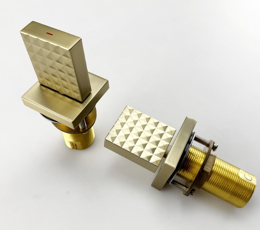 Adjust hot and cold water separately