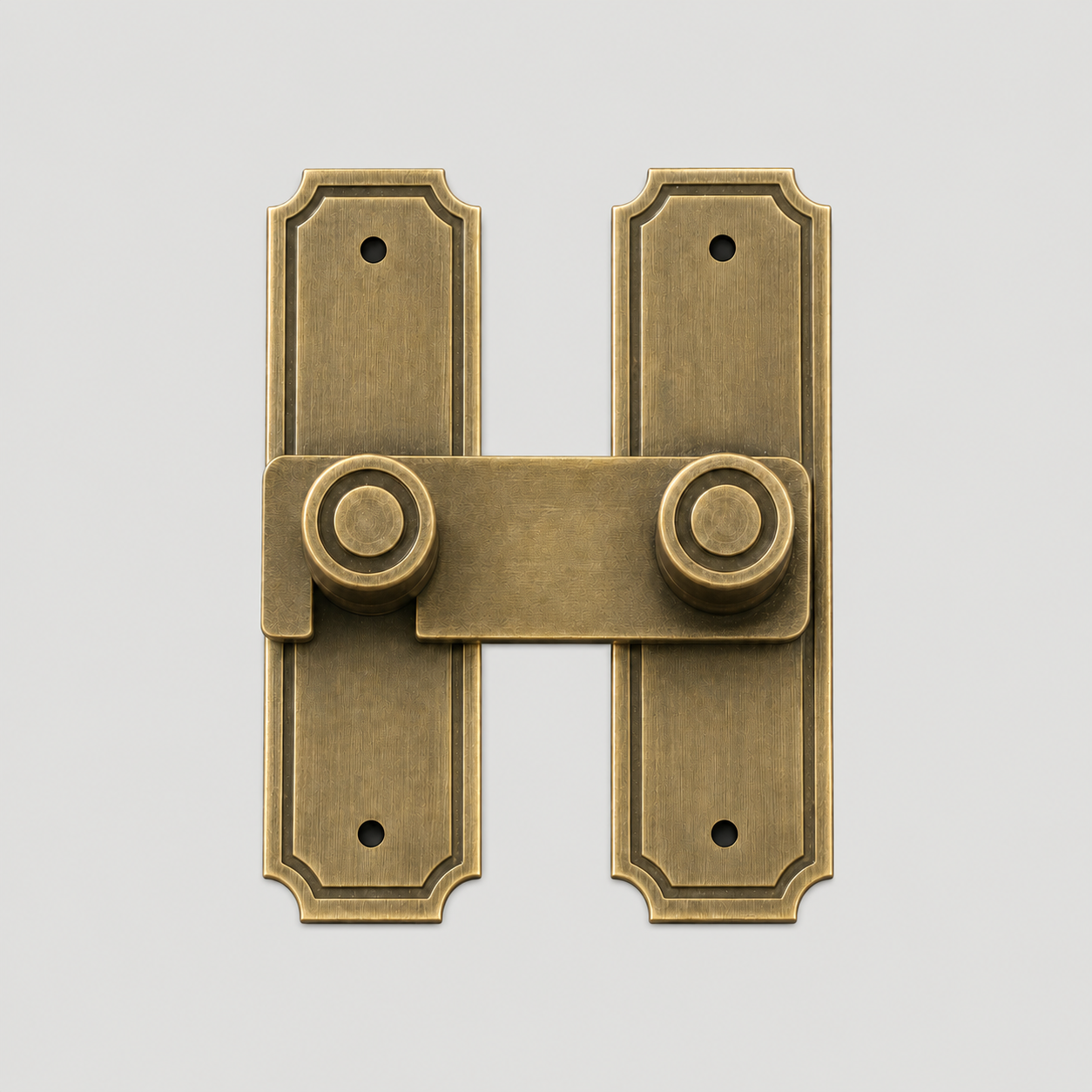 Aldren Solid Brass Hasp Cabinet Latch