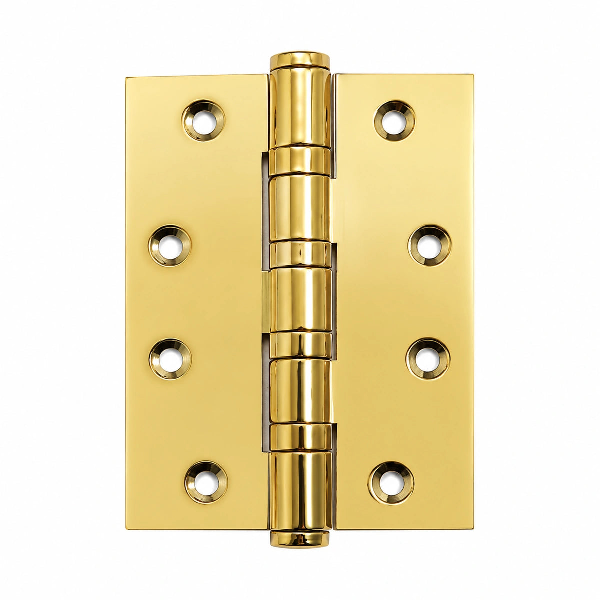 Alton Decorative Brass Door Hinges for Interior Doors, 4- and 5-Inch Options