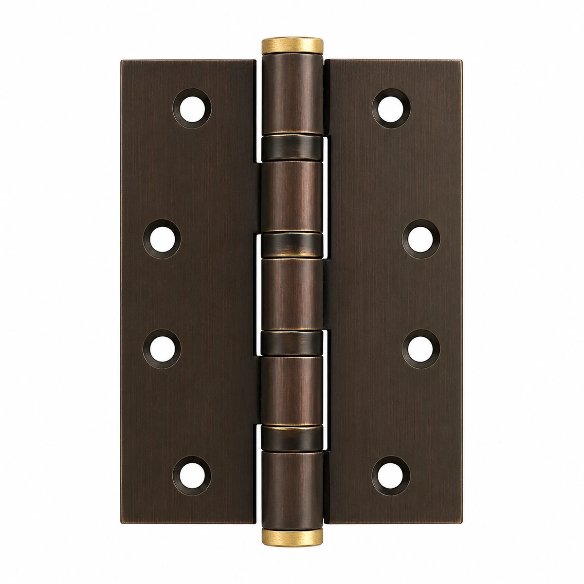 Alton Decorative Brass Door Hinges for Interior Doors, 4- and 5-Inch Options