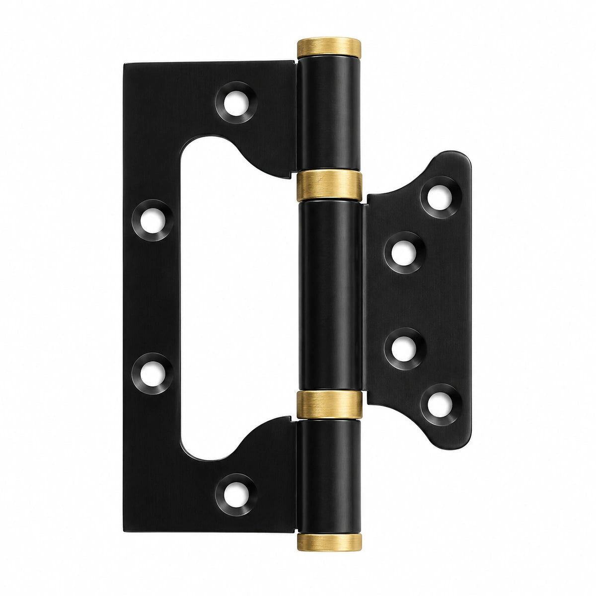 Alton Decorative Brass Door Hinges for Interior Doors, 4- and 5-Inch Options