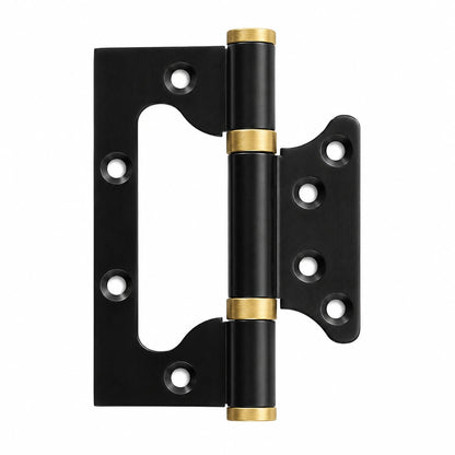 Alton Decorative Brass Door Hinges for Interior Doors, 4- and 5-Inch Options
