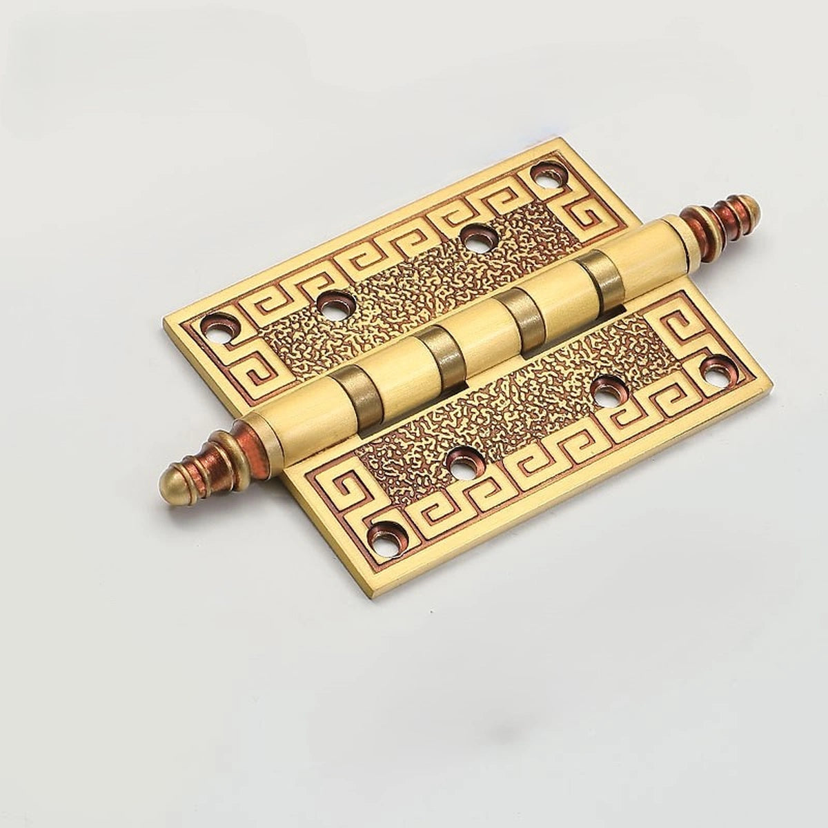 Alton Decorative Brass Door Hinges for Interior Doors, 4- and 5-Inch Options