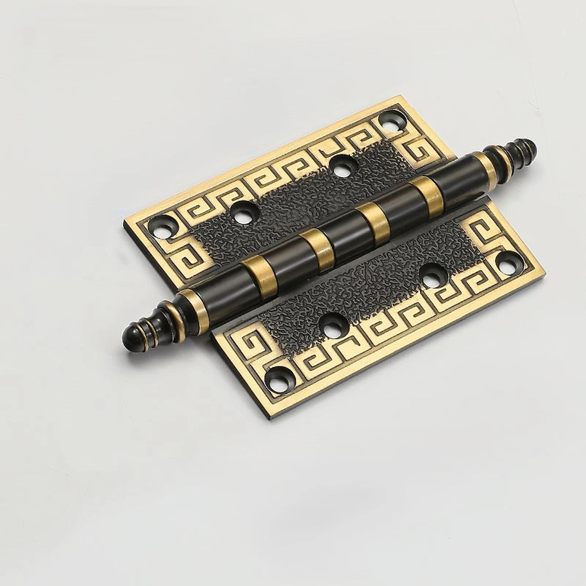 Alton Decorative Brass Door Hinges for Interior Doors, 4- and 5-Inch Options