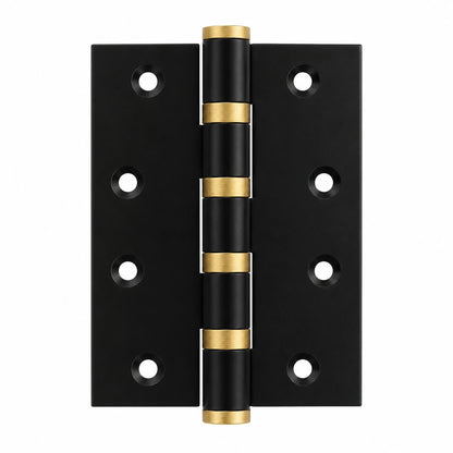 Alton Decorative Brass Door Hinges for Interior Doors, 4- and 5-Inch Options
