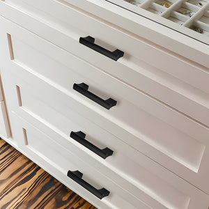 Black Round Bar Cabinet Pulls and Drawer Handles