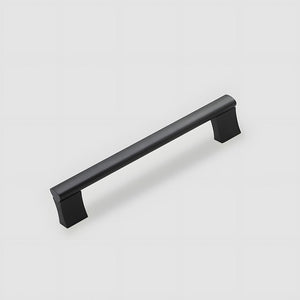Black Round Bar Cabinet Pulls and Drawer Handles