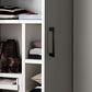 Black Round Bar Cabinet Pulls and Drawer Handles