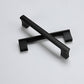 Black Round Bar Cabinet Pulls and Drawer Handles