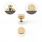 Art Deco Solid Brass Cabinet Knobs and Pulls