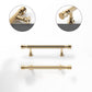 Art Deco Solid Brass Cabinet Knobs and Pulls