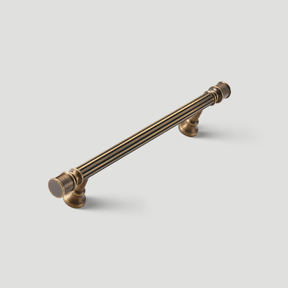 Art Deco Solid Brass Cabinet Knobs and Pulls