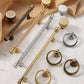 Art Deco Solid Brass Cabinet Knobs and Pulls
