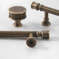 Art Deco Solid Brass Cabinet Knobs and Pulls