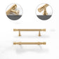 Art Deco Solid Brass Cabinet Knobs and Pulls
