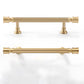 Art Deco Solid Brass Cabinet Knobs and Pulls