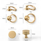 Art Deco Solid Brass Cabinet Knobs and Pulls