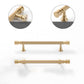 Art Deco Solid Brass Cabinet Knobs and Pulls