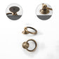 Art Deco Solid Brass Cabinet Knobs and Pulls