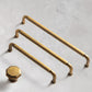 Antique Bronze Solid Brass Cabinet Pulls and Octagonal Knobs
