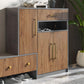 Antique Bronze Solid Brass Cabinet Pulls and Octagonal Knobs