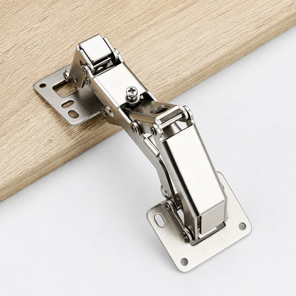 Arden 170° Soft-Close No-Bore Surface-Mount Concealed Cabinet Hinge – Adjustable 135°–175° Opening