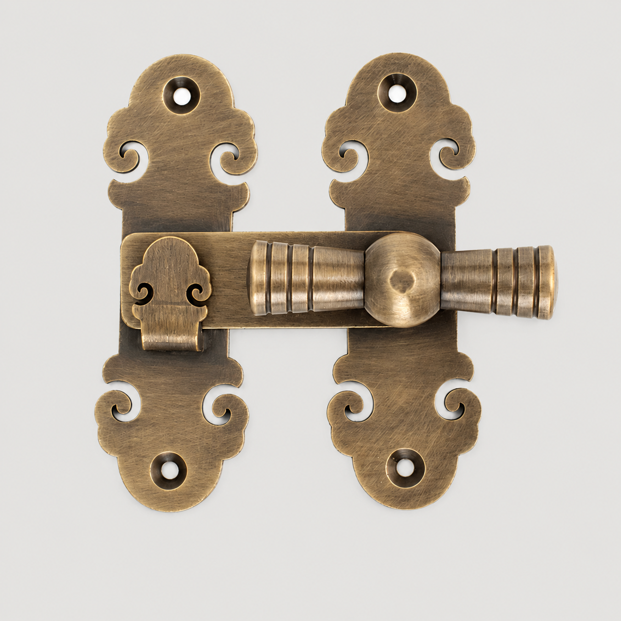 Aveline Hasp Solid Brass Cabinet Latch