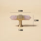 Faceted Crystal Cabinet Pulls and Knobs, Brass / Copper Finish