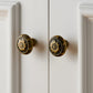 European Classical Solid Brass Cabinet Pulls and Knobs in Bronze