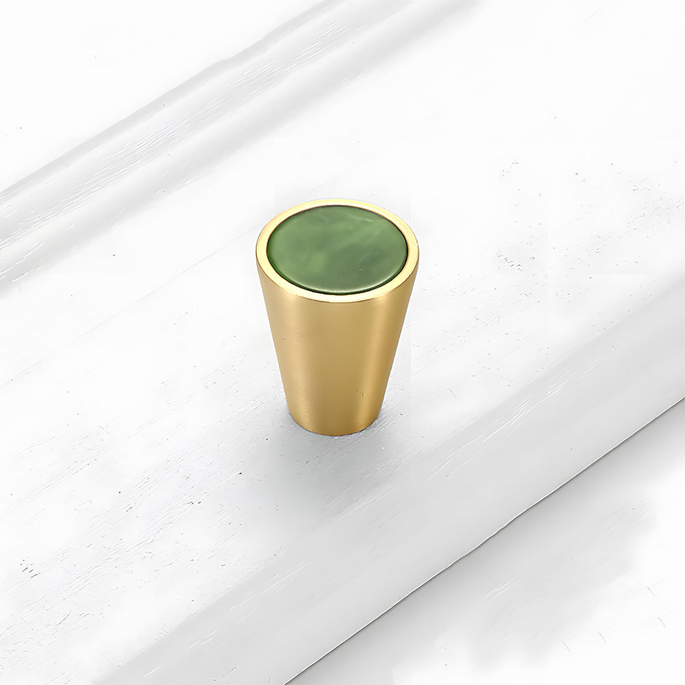 Colored Inset Cabinet Knobs for Wardrobes and Drawers