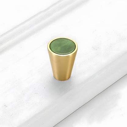 Colored Inset Cabinet Knobs for Wardrobes and Drawers