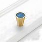 Colored Inset Cabinet Knobs for Wardrobes and Drawers